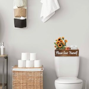 Wooden farmhouse decor